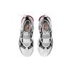 New LiNing CF Non slip Lightweight Mid Top Casual Shoes Unisex Gray White AGCP339-4
