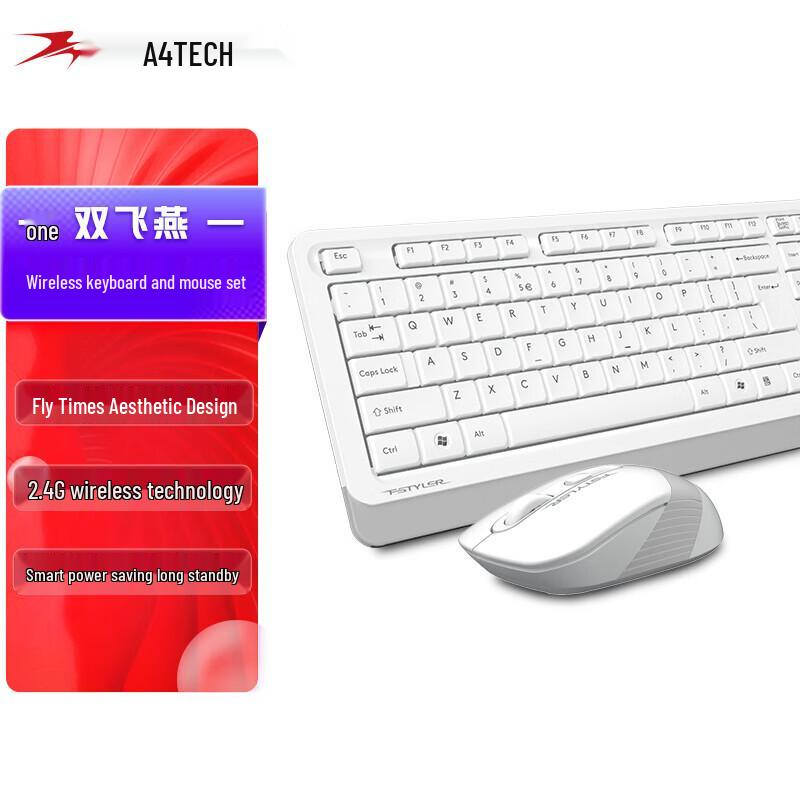 

A4TECH FG1010 Wireless Keyboard Mouse Combo