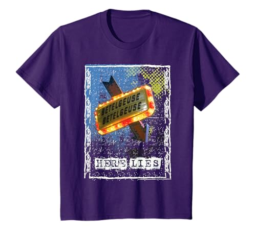 Kids Beetlejuice Betelgeuse Here Lies Kids T-Shirt