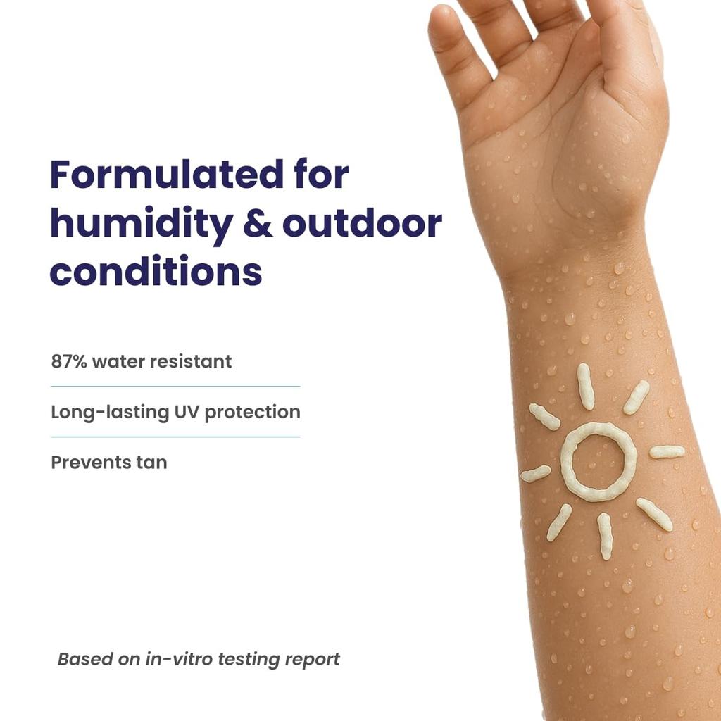 RE' EQUIL Ultra Matte Dry Touch Sunscreen SPF 50 PA++++, No White Cast, 50G