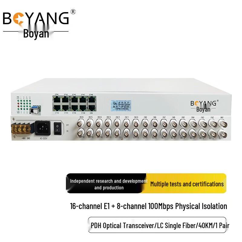 BOYANG Multi-Service PDH Optical Transceiver