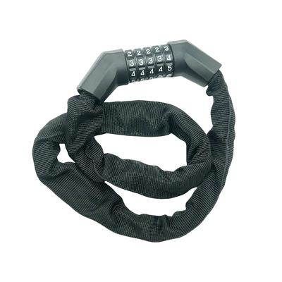90CM Anti-Theft Bike Chain Lock for MTB Road Bikes Password Protected Safety Bicycle Lock with Motorcycle Lock Bike Accessories