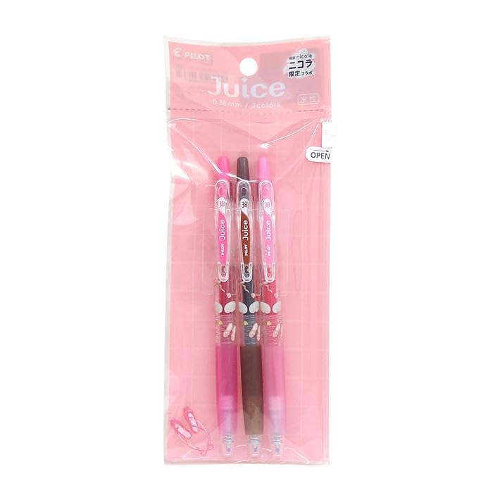 Pilot Juice Nicola Set 3-Color (Pink Brown)