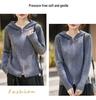 2025 Thickened Jacquard Knit Hooded Wool Cardigan: Women's Cable Knit Short Hoodie, Solid Color