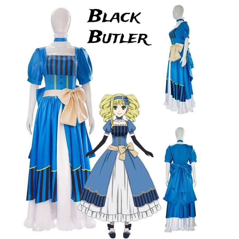 Costume Cosplay Black Butler Pour Femmes Elizabeth 2017 Édition Théâtrale Croisière de Luxe Thème