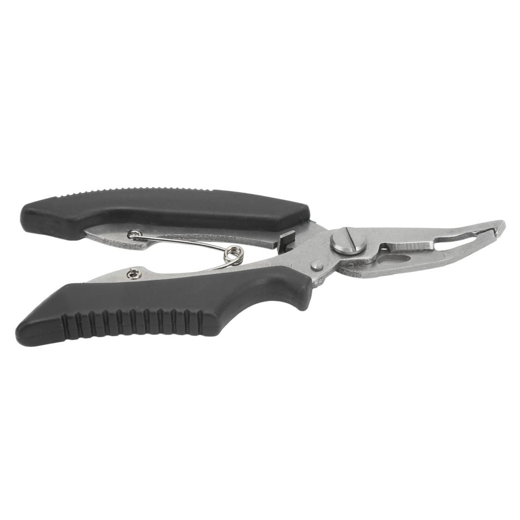 Stainless Steel Fishing Pliers Curved Mouth Lure Wire Cutter Multifunction Lure Pliers for Outdoor Fishing