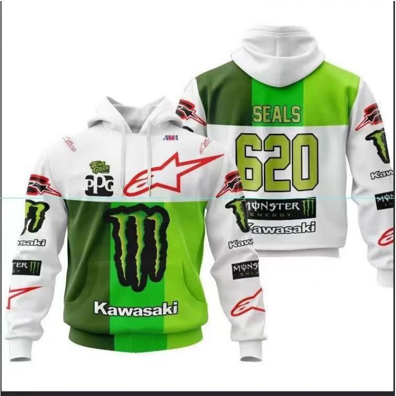 Férfi hosszú ujjú kapucnis pulóver grafikai mintával Streetwear stílusban Vastag pamut keverék Alkalmi viselet