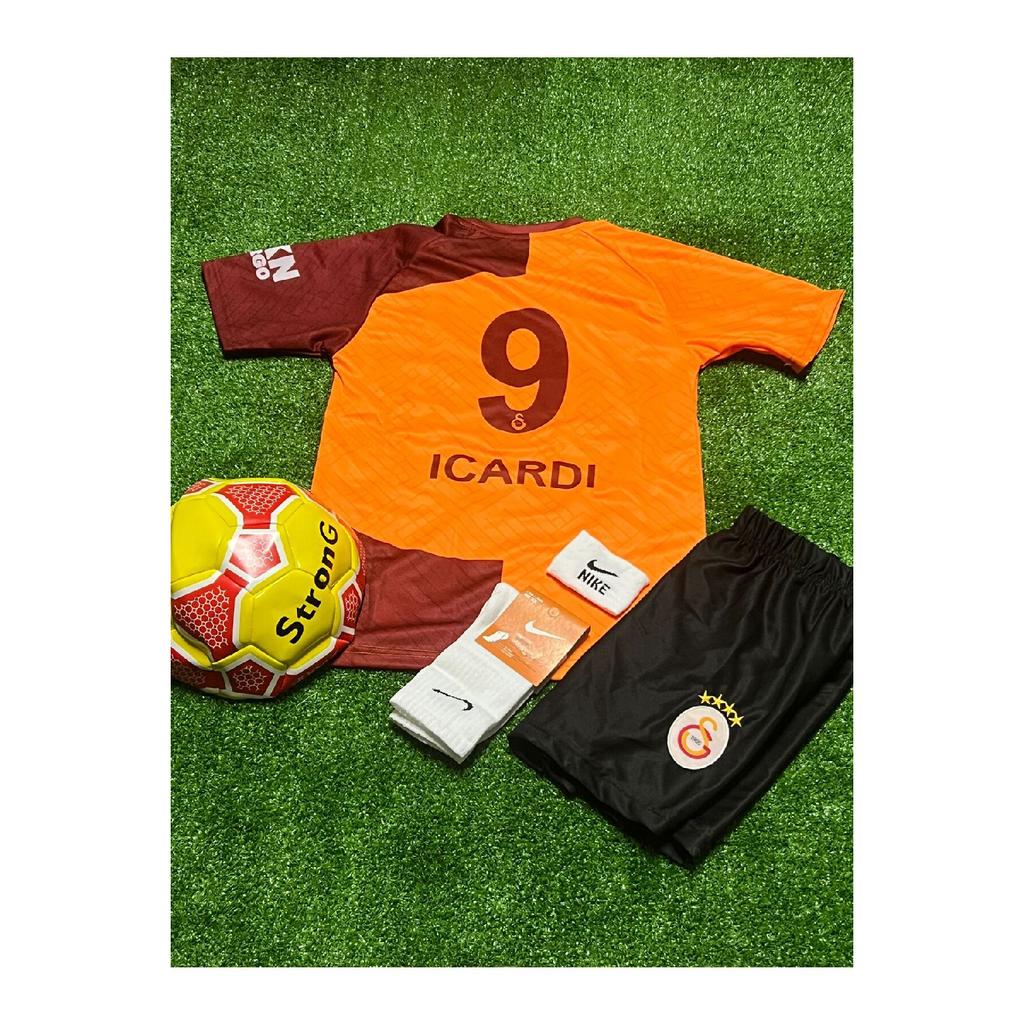 Set Of 5 G4l4tsry Icrd Number 9 Kids Jersey