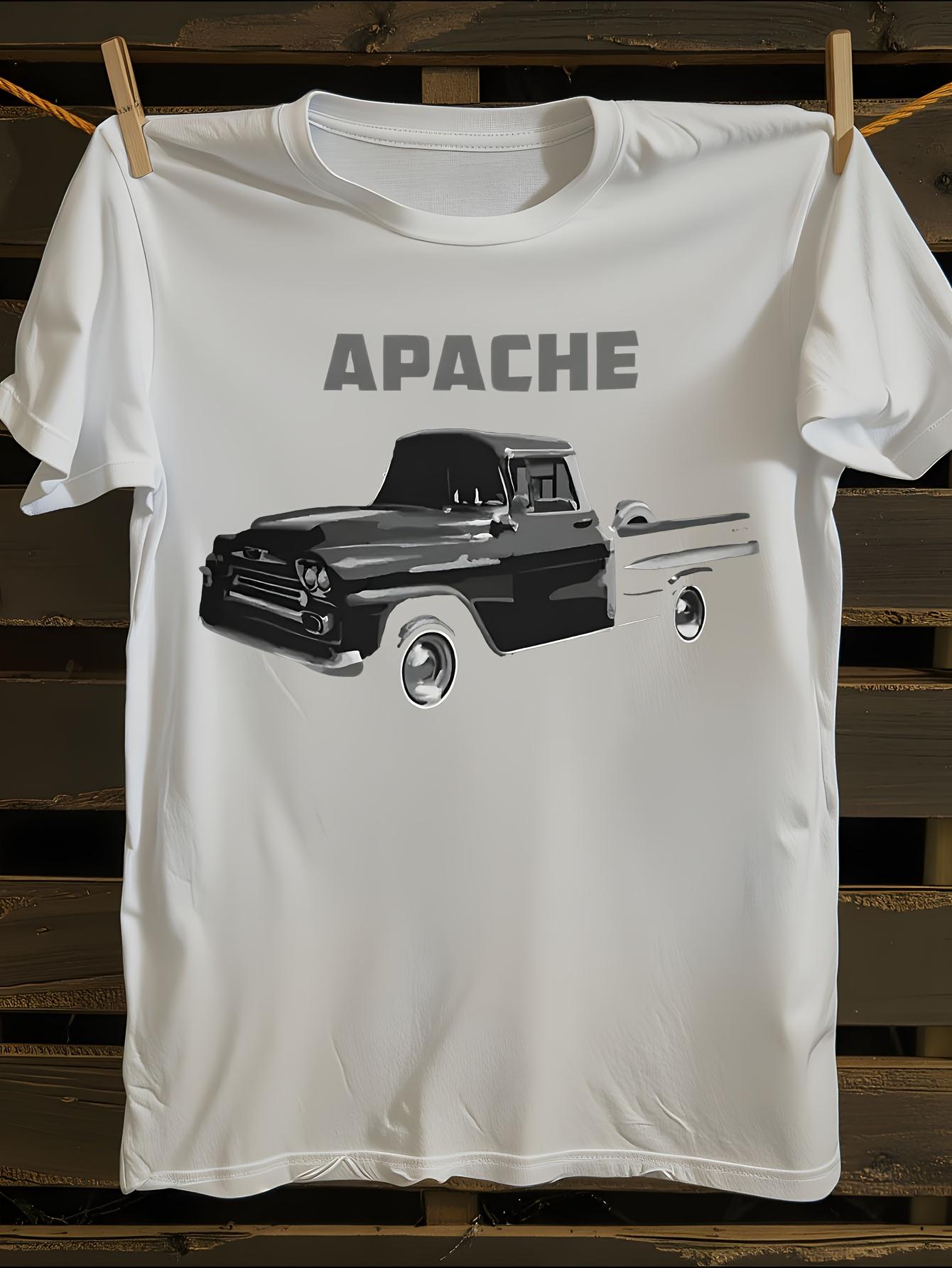 s 1958 Apache Pickup Truck Vintage T-shirt XXXXL