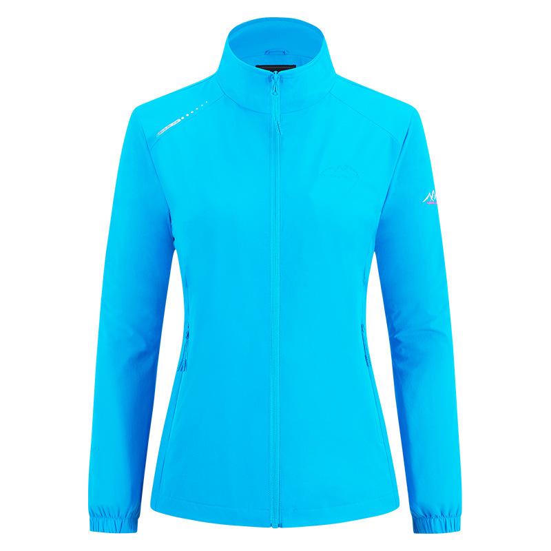 Couples' Plus Size Windbreaker: Lightweight Spring/Fall Outdoor Shell with Sun Protection & Waterproof Features