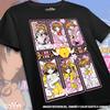 Jinx Arcane Vi T-Shirt Anime Janpanese Cartoon Graphic Shirt All Size