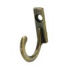 50pcs Zinc Alloy Hooks Hanging Clothes Robe Hat Keys Holder Organizer Wall Mounted Display Furniture Accessories