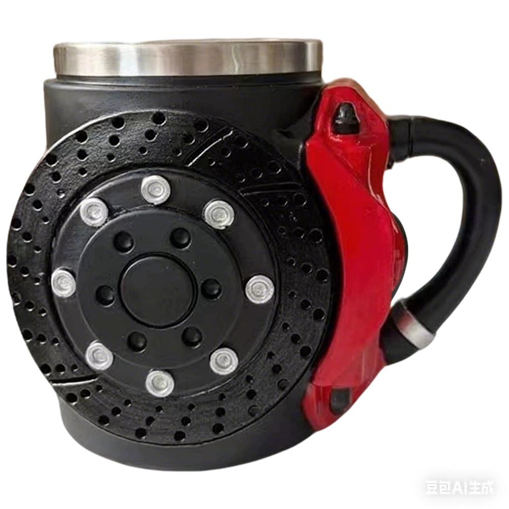 

Fun Mugs Brake Pad Design Cool Mugs Ergonomic Cup With Handle For Kids Father s Christmas Friends Work Brake Pad Mug 301-400ml