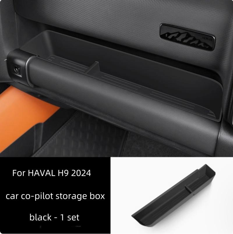 

Car Co-pilot Storage Box Fit for Haval H9 2024 High Quality Modified Car Co-pilot Silicone Storage Box Car Interior Accessories
