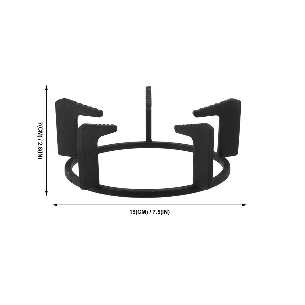 Držák na plynový sporák Wok pro vařič, grilovací plotýnka, práce na podpůrném kroužku, držák na hrnce z litiny