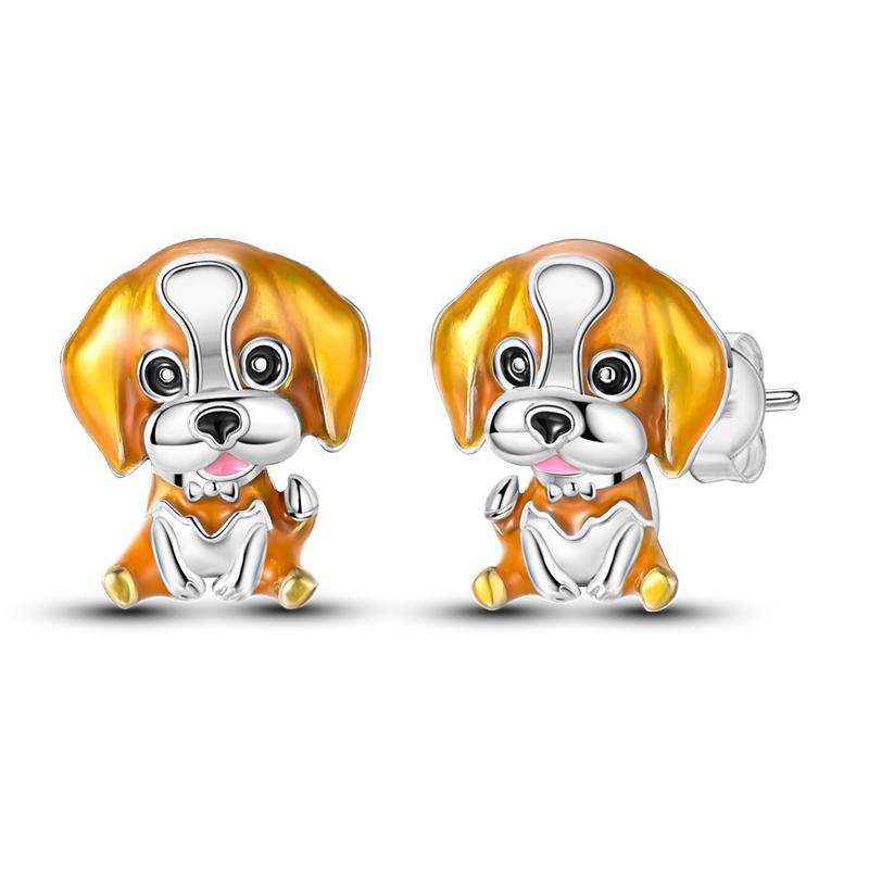 Creolen Ohrringe Kupfer Damenohrringe Original Pendientes Mond Stern Kleeblatt Modeschmuck Geschenk