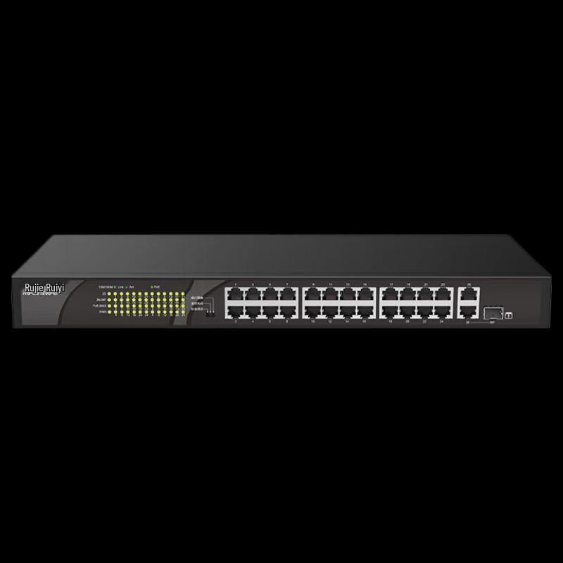 Ruijie 24-Port 100Mbps PoE Switch