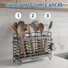 With Hooks Stainless Steel Chopstick Draining Rack Rust Proof Cutlery Holder  Fork