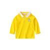 Children's Clothing Babies' Long Sleeve T-shirt Bottoming Shirt Boys' Lapel Polo Tops Spring and Autumn Baby Boys' Casual Clothes