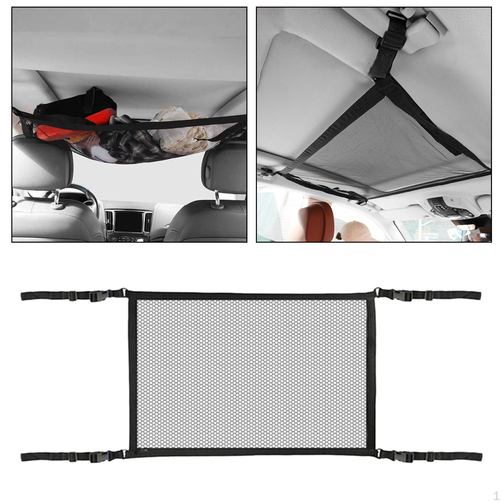 

4 Thick Belts Interior Saving Mesh Organizer for Sundries Storage Luggage Children Towel L