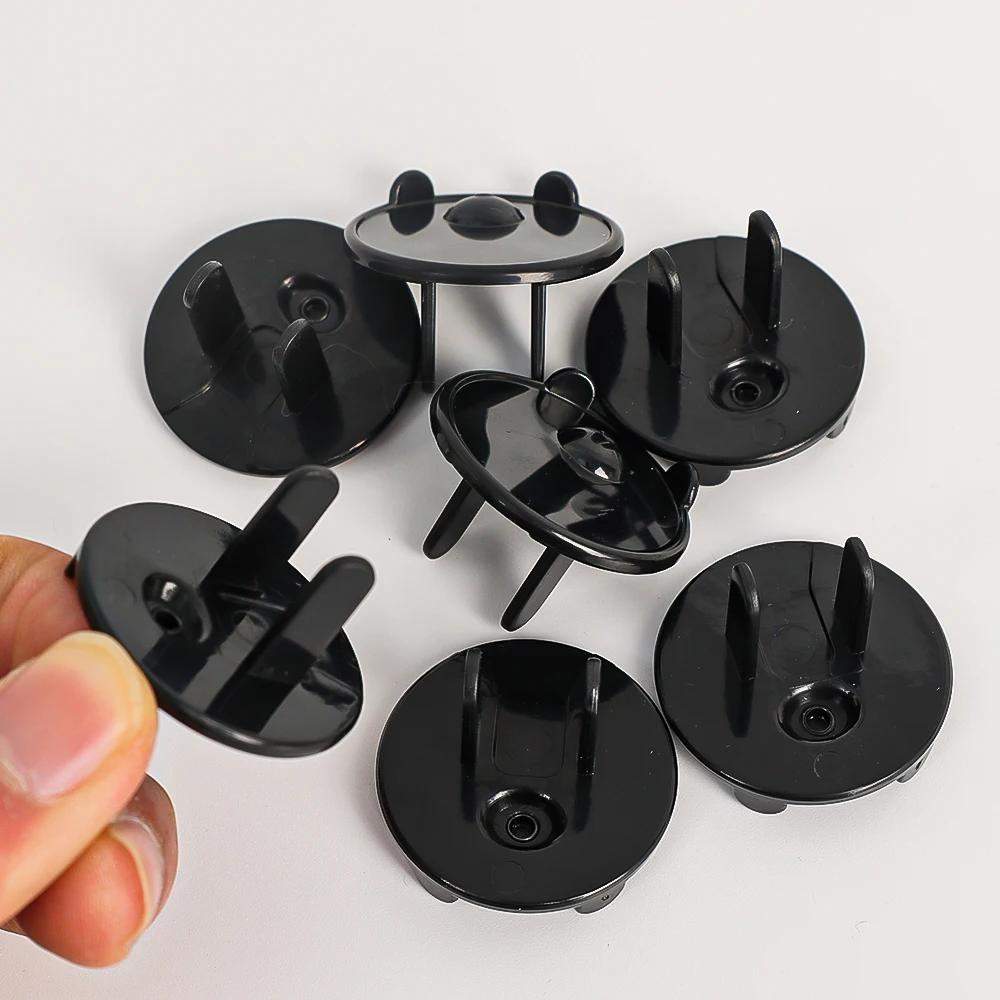 10Pcs American Standard Power Outlet Cover Protective Electrical Safety Socket Baby Safe Guard Counter Electric Shock Protectors