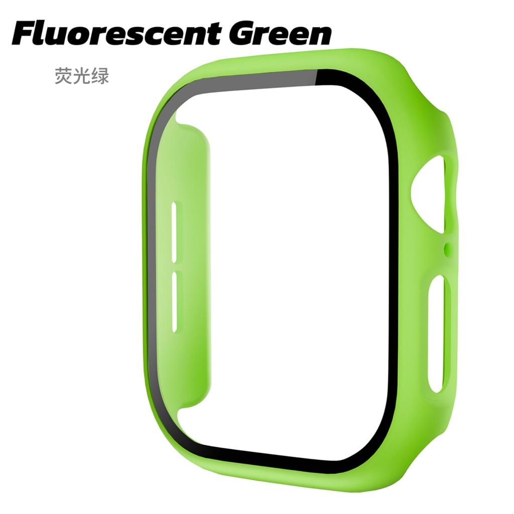 Tempered Glass+Cover For Apple Watch 10 46mm Matte Hard PC Bumper Screen Protector Case iWatch Series 10 42mm Accessories