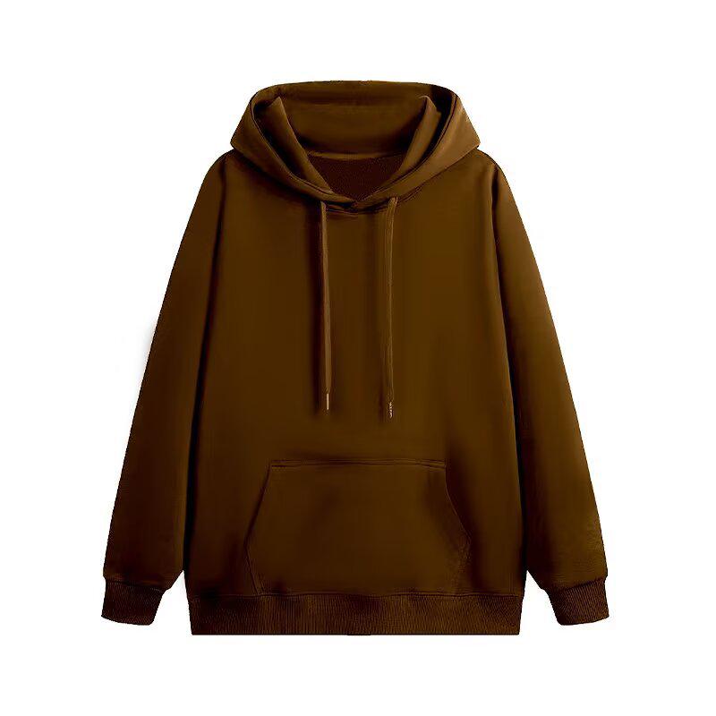 Brushed Fleece Hooded Sweatshirt - 22 Colors, Custom Text & Patterns, Perfect for Uniforms & Group Workwear, Autumn/Winter