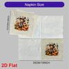 20pcs Disposable Napkins with Pumpkin, Scarecrow Pattern Print for Wedding,Parties,and Daily Use for Thanksgiving Fall Christmas Table Decoration