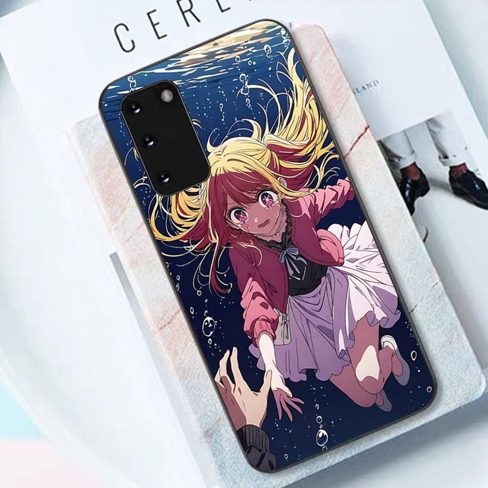Oshi No Ko Anime Phone Case For Samsung S 9 10 20 21 22 23 30 23 24 Plus Lite Ultra FE S10lite Fundas