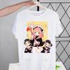Anya Forger Printed T Shirt Men Yor Forger Tops Tees Harajuku Spy X FAMILY Tshirt Streetwear Hip Hop Male T-shirts