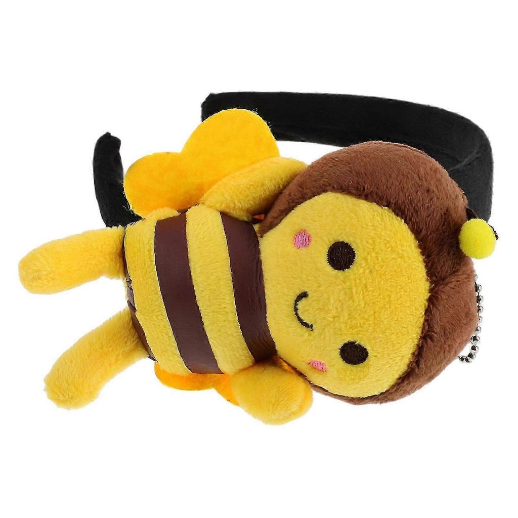 Adorable Realistic Plush Bee Headband for Cosplay, Halloween, and Washing Festivals Comfortable & Cute Bee Accessory for All Ages