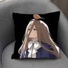 Sense Anime Sousou No FFrieren Pillow Case Fashion Square Pillowcase Bedroom Sofa Room Ins Decoration Leisure