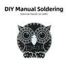 DIY Soldering Learning Kit Touch Control Owl LED Light Electronic Practice for Beginners Education Kit DC 5V