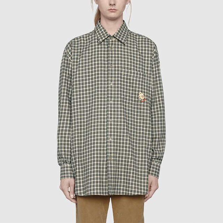 Runway Oversized Checked Shirt 628325-ZAFKN-9042