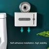 Grocery Bag Dispenser Visible Window Design Large Capacity Dustproof Lid Plastic Bag   for Kitchen Bedroom