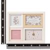 Francfranc Natural Photo Frame with Clock, White