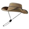 Summer Outdoor Sun Hat Men and Women Mountaineering Fishing Sun Protection Hat Bucket Hat Fashion Big Brim UV Protection Sun Hat