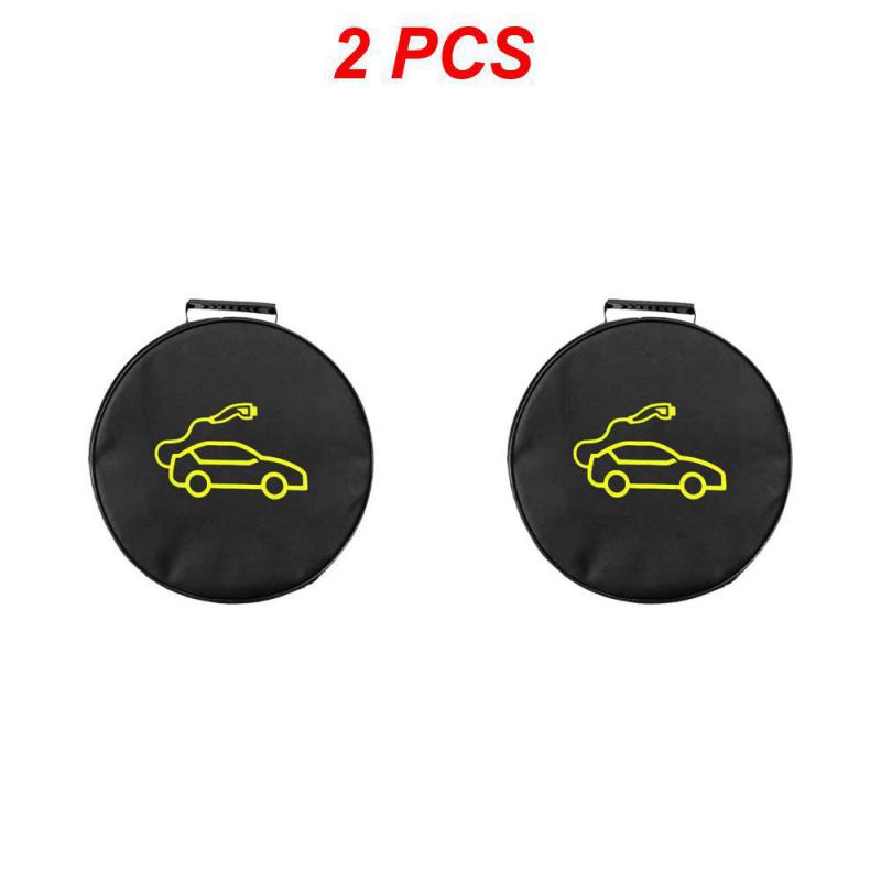 2~5PCS Carry Bag Jumper Cable Bag For Electric Vehicle Charger Charging Equipment Container Carrier Bag