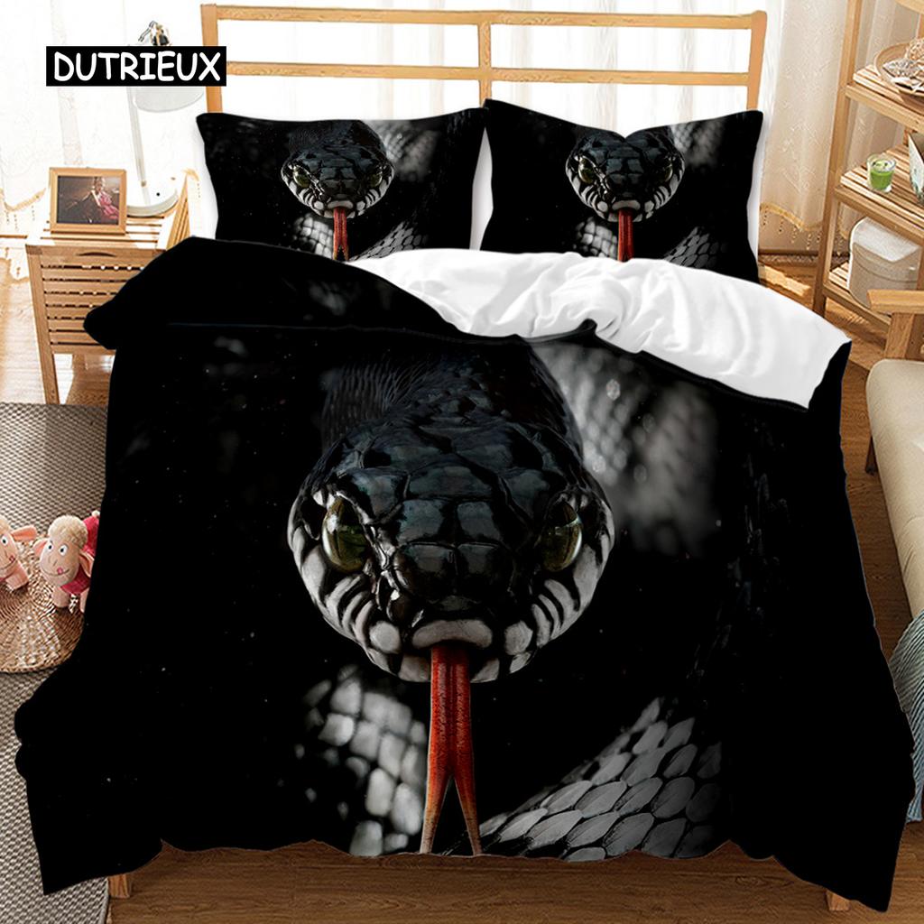 Snake Bedding Set Duvet Cover Set 3d Bedding Digital Printing Bed Linen Queen Size Bedding Set Fashion Design