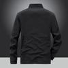 New Men's Double-sided Jacket Casual Windproof Spring and Autumn Stand-up Collar Business Versatile Large-size Top