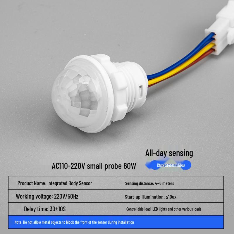 Adjustable Intelligent Infrared Motion Sensor Timer Switch