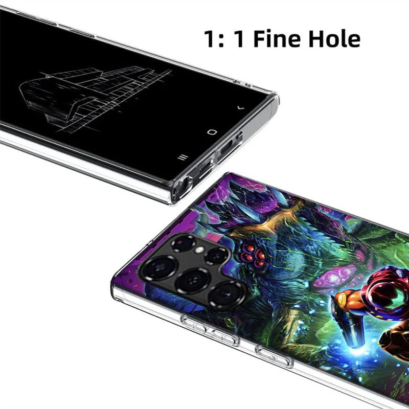 Game M-METROID Cases Phone Case for Samsung Galaxy S26 Ultra S25 Edge S24 S23 FE S21 Plus S20 S22 S10 Cover TPU Capa Shell Shock