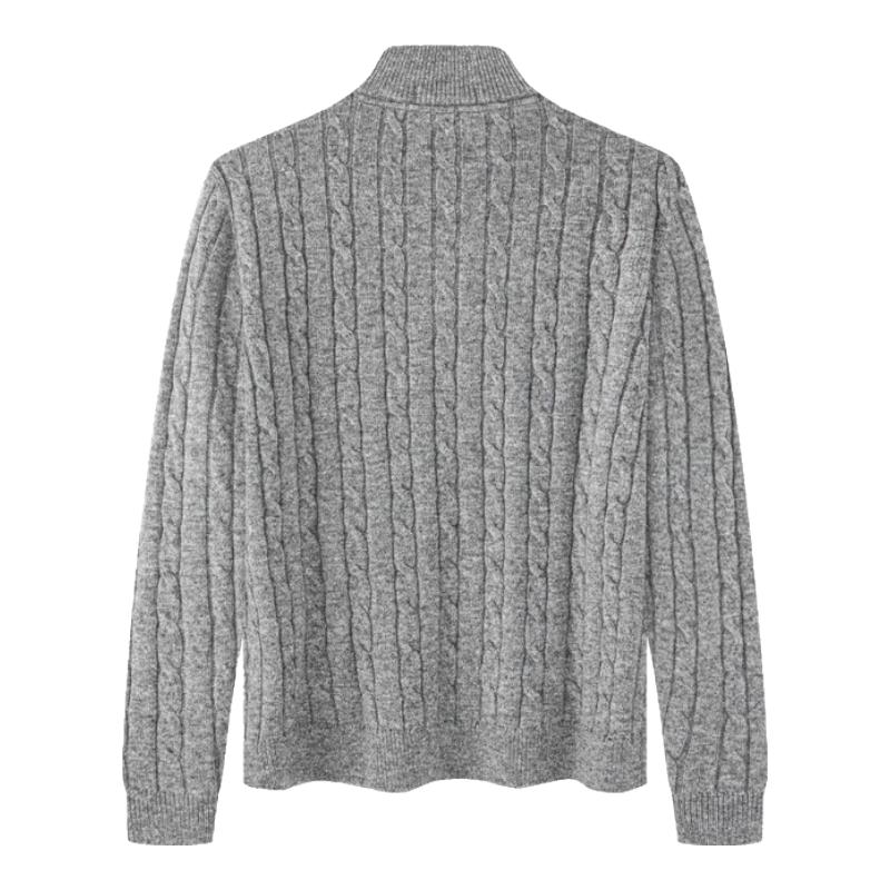 Septwolves Men s Turtleneck Merino Wool Sweater 2XL