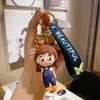Keychain Doll Cartoon Cute Silicone Key Accessory Multicolor Idea Gift