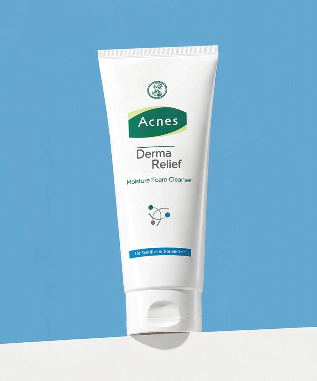 [Mildly Acidic] Derma Relief Moisture Foam Cleanser 200ml