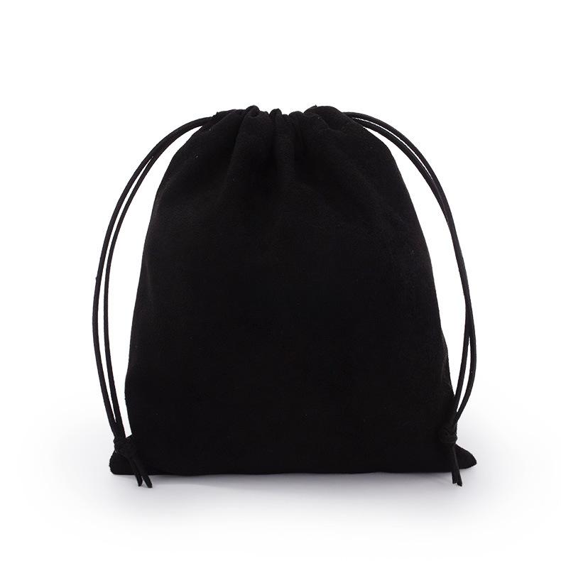 

Suede Drawstring Storage Bag Reusable Gift Pouch for Jewelry Handbag Electronics Dustproof Pouch for Travel Organizer 8x10cm