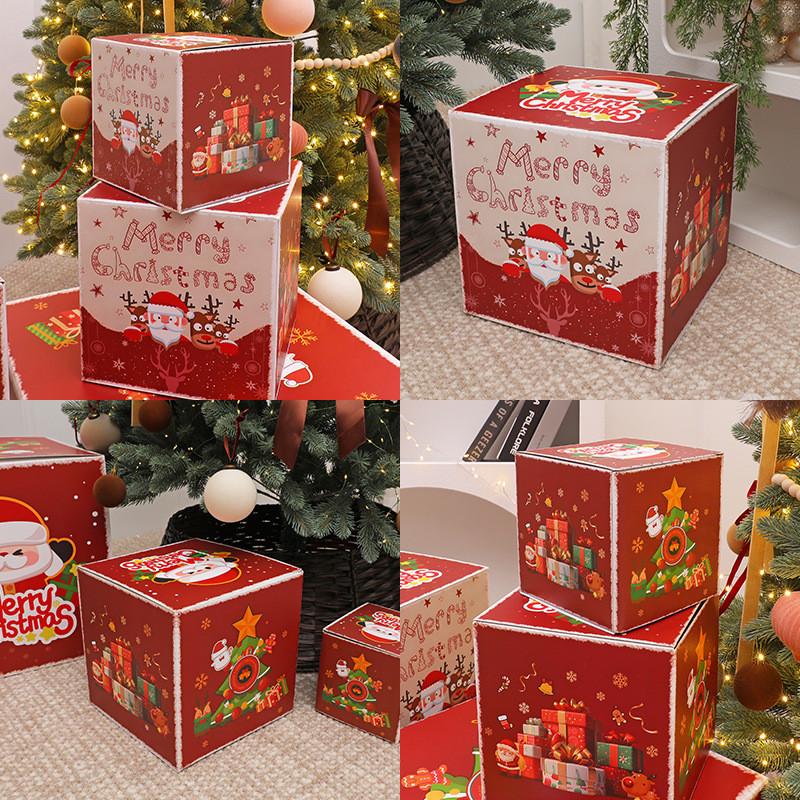 Gift Packaging Christmas Box With Cartoon Design For Daily Holiday Giving