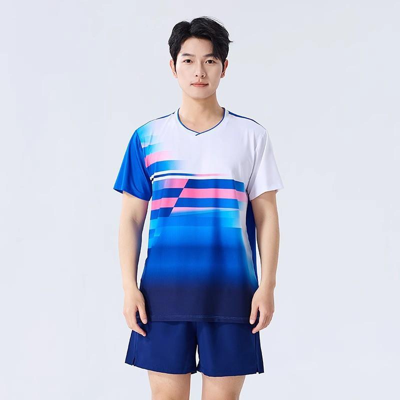 Lightweight Breathable Quick-Dry Sport T-Shirt Badminton Tennis Table Unisex Athletic Wear