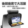 Seikou Sangyo EXEA Car Accessories USB Powered Rear Tray Black EB-213