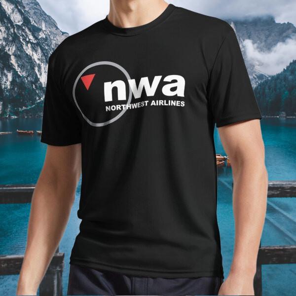

New Shirt Northwest Airlines Merchandise Logo Active T-Shirt Funny Size S to 5XL 2XL